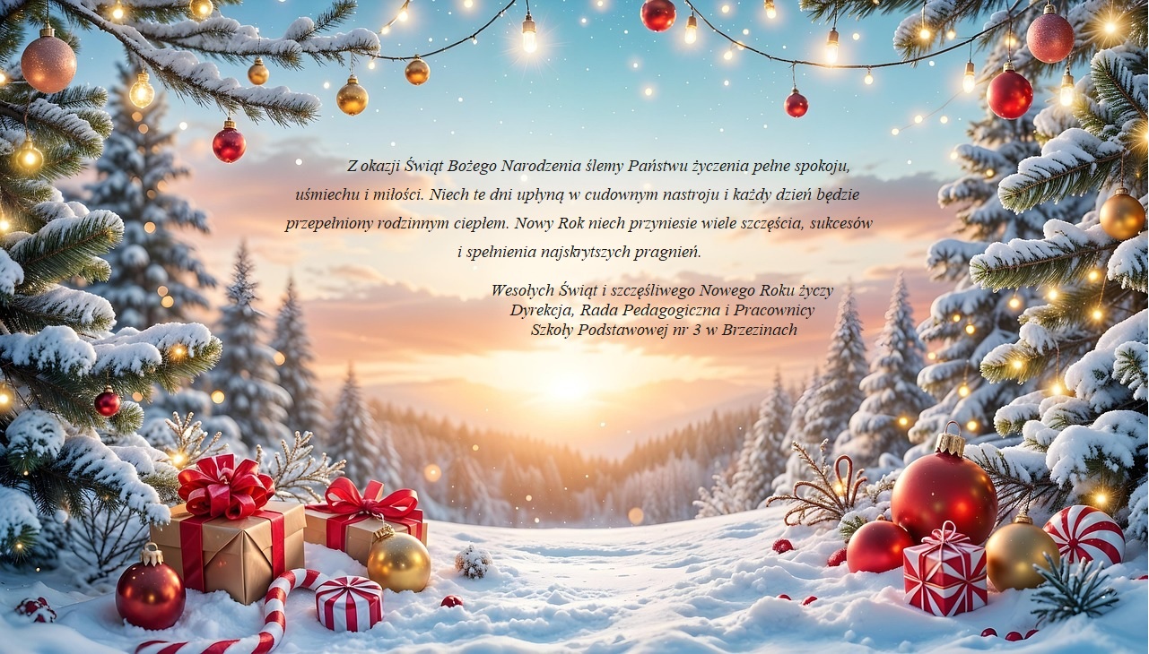 Życzenia na święta Bożego Narodzenia 2025
