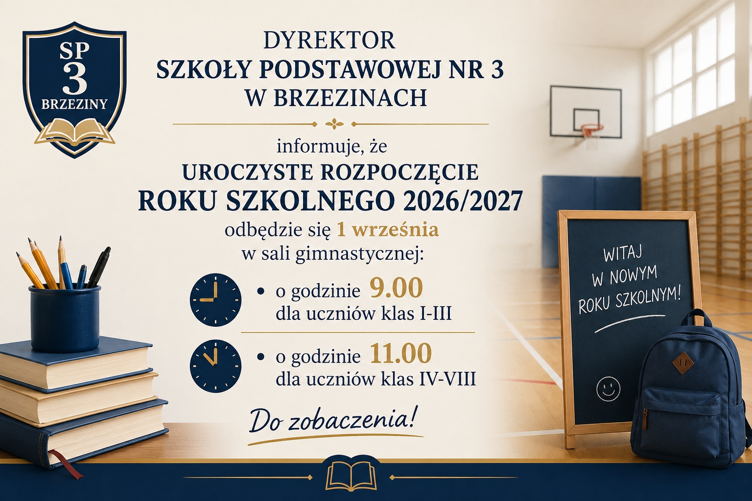rozpoczęcie roku szkolnego 2627