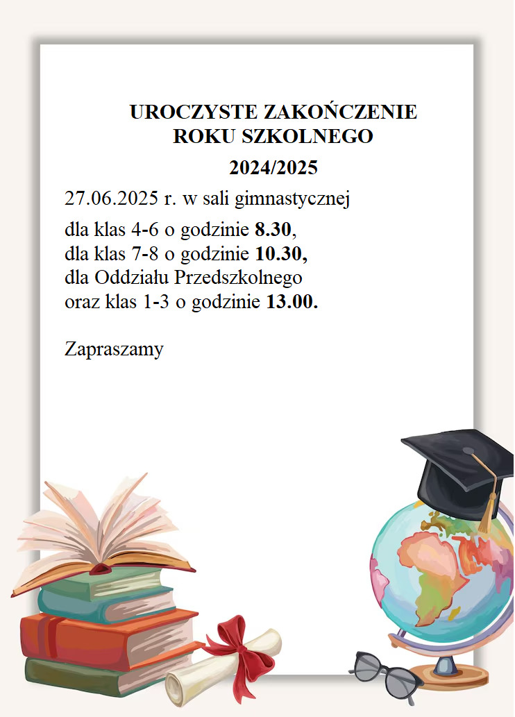 zakończenie