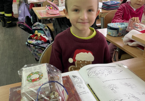 Strażacki Mikołaj odwiedza "Trójkę"!