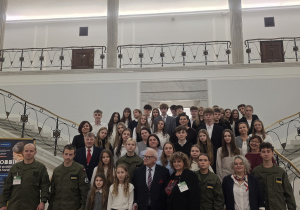 Delegacja naszej szkoły na obchodach 100. rocznicy śmierci Władysława St. Reymonta