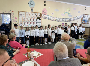 Herbatka dla Babci i Dziadka w 1B