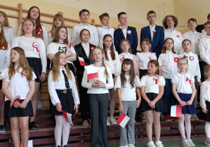 Uroczysty apel z okazji święta Konstytucji 3 Maja