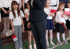 Uroczysty apel z okazji święta Konstytucji 3 Maja