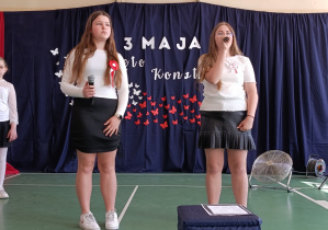 Uroczysty apel z okazji święta Konstytucji 3 Maja
