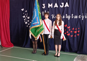 Uroczysty apel z okazji święta Konstytucji 3 Maja