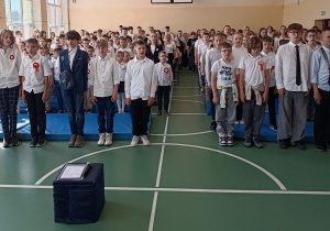 Uroczysty apel z okazji święta Konstytucji 3 Maja