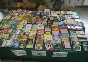 Nowości książkowe zakupione do biblioteki w ramach Narodowego Programu Rozwoju Czytelnictwa