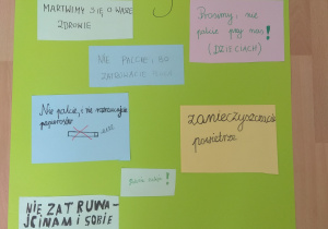 Apel uczniów z klasy 1b
