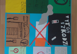 Plakat uczniów z klasy 3b