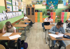 Amelia, Kuba, Wojtek i Nikola, III b