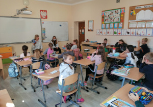 Dzień Głośnego Czytania w klasie 3A