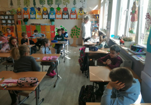 Dzień Głośnego Czytania w klasie 3A