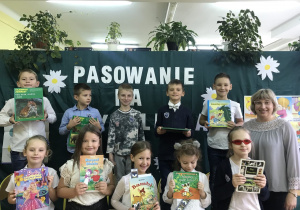 Jesteśmy już czytelnikami - klasa IB