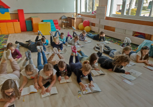 Przerwa na czytanie w klasie 3A