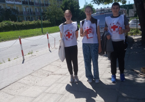 Wolontariusze z SP3 znów w akcji PCK