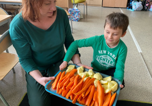 Projekt "Skąd się biorą produkty ekologiczne"