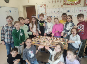 Zapałczany Biskupin klasy 3A!