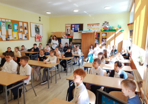 Reymontowska prelekcja i quiz z klasą 6B