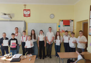 Reymontowska prelekcja i quiz z klasą 6B