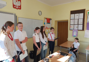 Reymontowska prelekcja i quiz z klasą 6B