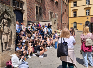 Uczniowie klas czwartych i piątych odwiedzili Wrocław