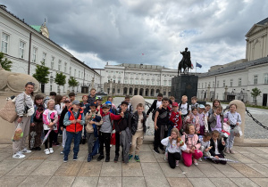 Wycieczka uczniów klas IIA, IIB i IA do Warszawy