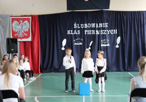 Ślubowanie uczniów klas pierwszych