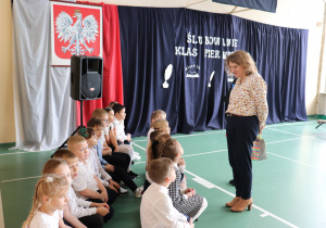 Ślubowanie uczniów klas pierwszych