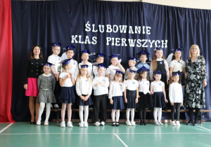 Ślubowanie uczniów klas pierwszych