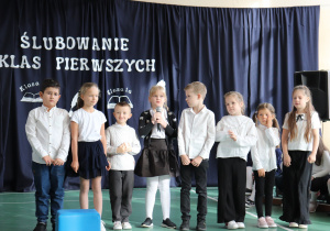 Ślubowanie uczniów klas pierwszych
