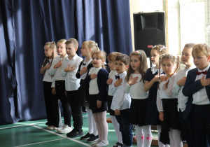 Ślubowanie uczniów klas pierwszych