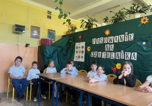 Pasowanie pierwszaków na czytelników