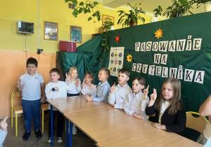 Pasowanie pierwszaków na czytelników