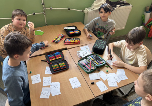 Matematyczni twórcy z klas 2a i 2b!